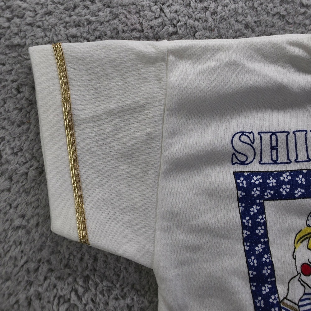 Vintage Carters Kids 6X Ship To Shore Nautical Sweatshirt Pants Set Blue White - Picture 4 of 13
